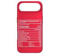Strawberry Nutrition Facts Funny Fruit Label Design Case for iPhone Air