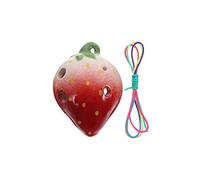 Strawberry Ocarina Instrument 6 Hole Beginner Children Practice Ceramic Ocarina Beginners Fruit Modeling ocarina instrument