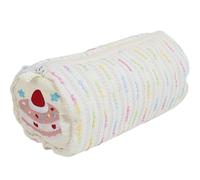 Strawberry Pencil Case & Coin Pouch | School Stationery & Makeup Bag for Teen Students & Kids, Pen Holder, White, Modern