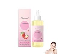 Strawberry Perfume Body Oil, Pheromone Perfume Fragrance Oil Moisturizing Oils Strawberry for Body and Hair, Reduce Dry Skin, Nourishes Skin Moisture Long Lasting, for Women and Men (1PC, 60ml)