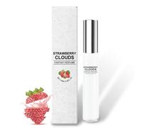Strawberry Perfume Oil- Luxury Perfume Concentrated Roll-On Fragrance Oil for W2omen, Strawberry Shortcake Perfume, Long Lasting Travel Size Eau de Parfum, Alcohol & Cruelty Free 10ml