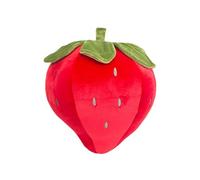 Strawberry Pillow, Hugging Comfort, 30cm, Plush Strawberry Cushion, Soft Toy Pillow, Elegant Accent, For Kids Girls Boys Bedroom Sofa Decor Birthday