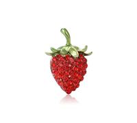 Strawberry Pin Enamel Pin for Women Cute Strawberry Shortcake Jewelry Christmas Pins Accessories, alloys, no gemstone