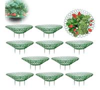 Strawberry Plant Support Stand Strawberry Protection - 10PACK Strawberrys Supports, Plant Cages & Supports Reusable Multipurpose Growing Greenhouse Accessories For Keeping Garden Strawberrys Clean