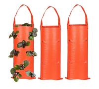 Strawberry Planter 10 Holes Upside Down Floating Greenhouse Pot | Strawberry Growing Containers for Patio Balcony Outside Greenhouse Outdoor Indoor Garden Gardening