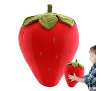 Strawberry Plush Pillow, Stuffed Soft Toy, 12-Inch Cute Plush Cushion with Filling, Decorative Pillow, Plushs Strawberry with Design Girls Women Aesthetic Bedroom Nursery Easter Birthday Favors