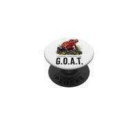 Strawberry Poison Dart Frog GOAT Vibrant Amphibian Art PopSockets Adhesive PopGrip