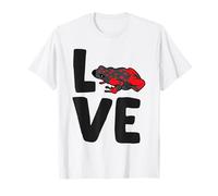 Strawberry Poison Dart Frog I Love Poison Dart Frogs T-Shirt
