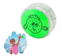 Strawberry Printed Responsive Yoyo 4cm, Stable and Sturdy with Yoyo String, Great Gift for Kids and Beginner Players to Perform, Kids Yoyo Tricks Gift (Green)