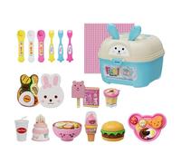 Strawberry Pudding Pretend Play Food Toys - Princess Theme Afternoon Tea Playset, Realistic Dessert Pudding Kitchen Accessories, Educational Pretend Play Food Playset For Home, Kindergarten
