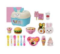 Strawberry Pudding Toy - ABS, Feeding Toy Set, Kitchen Role Play Accessories, Snack Simulation Pudding Snack External Parts, Tea Time Princess Toys, Role Play Food Toys
