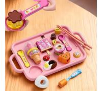 Strawberry Pudding Toy, Play Food Pretend Play Kitchen Accessories, Simulation Snack Pudding Snack Outside Parts, Princess Tea Time Toys, Early Education Toys