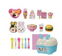 Strawberry Pudding Toy, Pretend Play Kitchen Accessories, Simulation Snack Pudding Snack Outside Parts, Princess Play Food Tea Time Toys, Early Education Playing House Toys