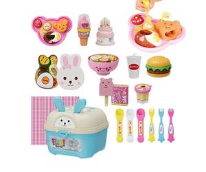 Strawberry Pudding Toy, With Safe Child Friendly Material, 1set, Princess Play Food Tea Time Toys, Early Education Role Playing Feeding Toys, Interactive Pretend Play, For Kid's Ages 3+