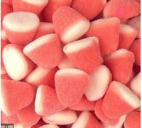 Strawberry Puffs Sweets | Red White Foam Fruity Treats | Halal (2kg)