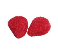 Strawberry Puffs Sweets | Red White Foam Fruity Treats | Halal (3kg)