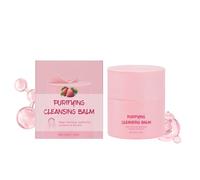 Strawberry Purifying Cleansing Balm - Fast-Emulsifying, Fresh Scent, All-In-One Makeup Remover, 1.76 oz