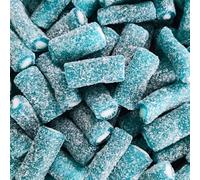 Strawberry, Rainbow, Sour Strawberry & Fizzy Blue Raspberry Pencil Bites Sweet Bag | VIMIX (1kg, Fizzy Blue Raspberry)