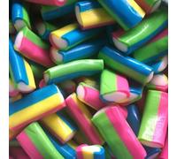 Strawberry, Rainbow, Sour Strawberry & Fizzy Blue Raspberry Pencil Bites Sweet Bag | VIMIX (1kg, Rainbow)
