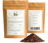 Strawberry Rooibos Tea Blend Loose Leaf - Sweet Caffeine Free Cup