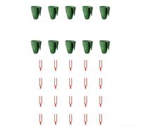 Strawberry root grow set with 10 planting cups and 20 forks designed to save space and improve plant growth (Small)