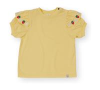 Strawberry ruffle T-shirt Yellow 3 years