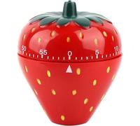 Strawberry-Shaped Mechanical Timer - 60-Minute Precise Countdown for Kitchen, Baking, Study & Tasks - Cute Fruit-Inspired Battery-Free Gadget