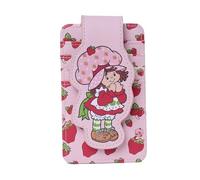 Strawberry Shortcake Card Holder Women Slim Compact Wallet, Pink