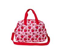 Strawberry Shortcake Women Duffel Bag All Over Print Zip Weekender Travel Floral, Pink, One Size