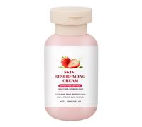 Strawberry Skin Care Cream | 100ml Bumpy Skin Remover Moisturizing Cream for Face,Smoother Body Care Lotion for Arm Neck Leg Chicken Bumps Teens Girls Daytime Nighttime