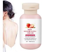 Strawberry Skin Cream, 100ml Bumpy Skin Remover Moisturizing Cream for Face, Smoother Body Care Lotion for Arm Neck Leg Chicken Bumps Teens Girls Daytime Nighttime