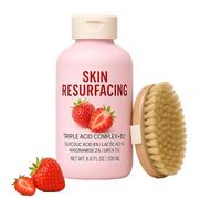 Strawberry Skin Resurfacing Cream, Strawberry Skin Treatment with Brush, Reduce the Uneven Texture for Smoother Healthy, Body Moisturizing cream (1)