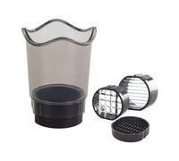 Strawberry Slicer Cup - Removable Fruit Cutter with Blades, Quick Slicer Tool for Healthy Snacks | Compact sgadget for grape kiwi egg carrot cucumber prep, ideal for meal salad makin