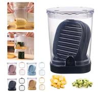 Strawberry Slicer,Fruit Slicer Cup with Push Plate,Grape Cutter Cup,Cutter Kitchen Gadget for Strawberry, Banana, Egg, Cucumber Fruits Vegetables