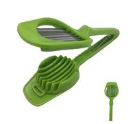 Strawberry Slicer, Hard Boiled Egg Slicer, Kitchen Hand Avocado Slicer, Portable Vegetable Cutting Tool, Multifunctional Fruit Divider Tool for Home Use, Travel, Camping