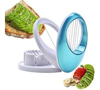 Strawberry Slicer | Heavy Duty Stainless Steel Wire Cutter Tool for Mushroom Fruit Chicken Kitchen Breakfast Home