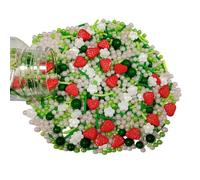 Strawberry Sprinkles Edible Pearls Sugar Sprinkle Cake Decorations Cupcake Toppers Cookie Decorating Wedding Party Valentine Halloween Christmas Supplies