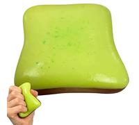 Strawberry Squishy Stress Relief Toy,Realistic Simulation Fruit Squeeze Ball with Tricky Pinch Music, Soft & Squeezable Decompression Fidget Toy for Anxiety Relief, for Office & Home (J-Toast)