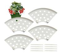 Strawberry Stand - Fruit Tray Cage - Garden Stand for Fruit Pots Flowers Roses