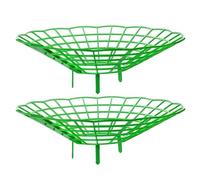 Strawberry Sùpport Rings Set, Elevated Plant Protection, 2 Pieces/ 12.2 Inch, Garden Growing Rack Protector, Anti-Soil Rot Fruit Frame, Elevated Rot Prevention, For Strawberries