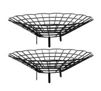 Strawberry Sùpport Rings Set, Elevated Plant Protection, 2 Pieces/ 12.2 Inch, Garden Growing Rack Protector, Anti-Soil Rot Fruit Frame, Elevated Rot Prevention, For Strawberries