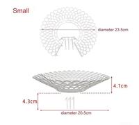 Strawberry Supports with Unique Design and 3 Feet for Enhanced Stability and Growth (white S 5pcs)