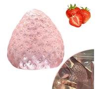 Strawberry Taba Squishy Toys 2025 Cute Strawberry Squeeze Toys Strawberry Squishies Fidget Toys Novelty Squishy Strawberry for for Children and Adults to Relieve Stress and Relax (Glitter)