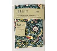 Strawberry Thief Dark Green Design Quilted Double Oven Glove 100% William Morris Gallery