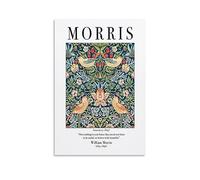 Strawberry Thief William Morris Art Poster Decorative Painting Canvas Wall Art Living Room Poster Bedroom Painting, Canvas Art Poster and Wall Art Picture Print Modern Family Room Decor 12x1