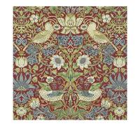 Strawberry Thief William Morris (V&A) Red IHR Paper Table Napkins 33 cm Square 3 ply Lunch Napkins