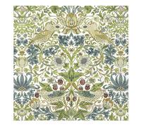 Strawberry Thief William Morris (V&A) White IHR Paper Table Napkins 33 cm Square 3 ply Lunch Napkins