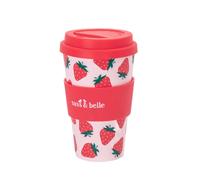 Sass & Belle Strawberry Travel Coffee Cup