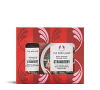 Strawberry Treats Gift Set, 2-Piece Full-Size Body Care (Worth £10.5)