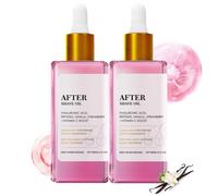 Strawberry Vanilla After Shave Oil for Smooth Skin, Soft Serve After Shave Oil with Hyaluronic Acid & Peptides to Soothe Razor Burn, for Women Prevent Ingrown Hairs & Dryness (2)